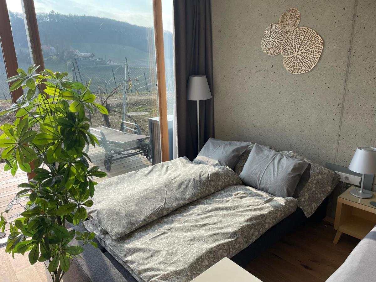 *Brandnew* Modernes Apartment In Den Weinbergen Mit Pool Und Sauna Spielfeld Eksteriør billede